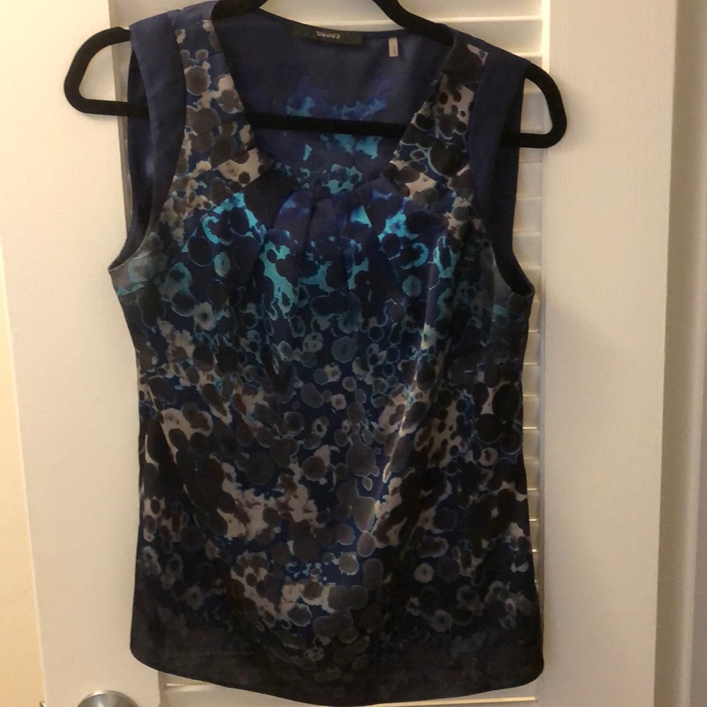 Tahiti polyester shell size s/p blue tones